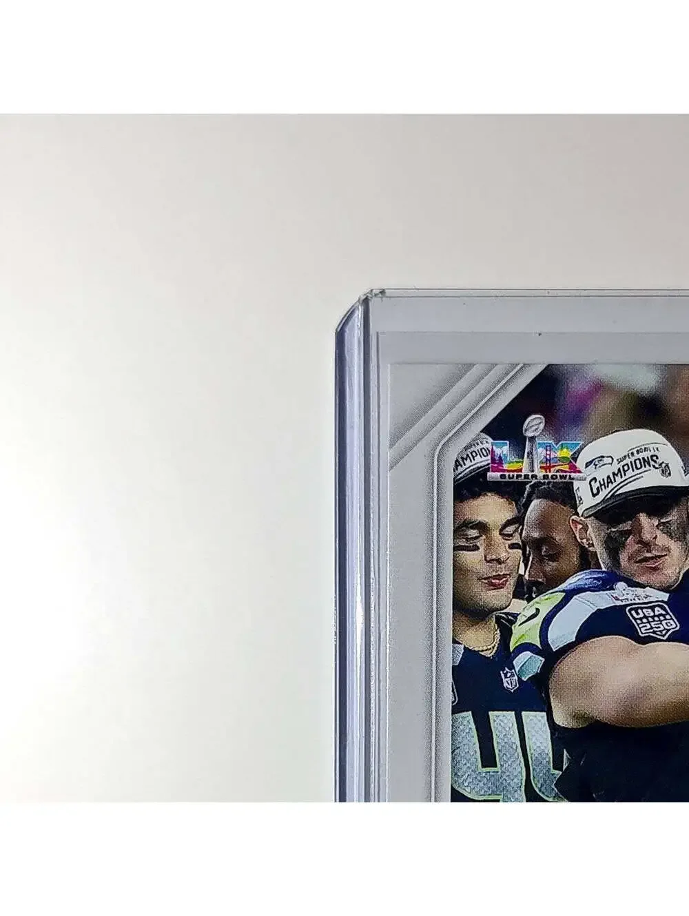 Eric Saubert 2026 Panini NFL Super Bowl LIX Champions #10 Card Seattle Seahawks